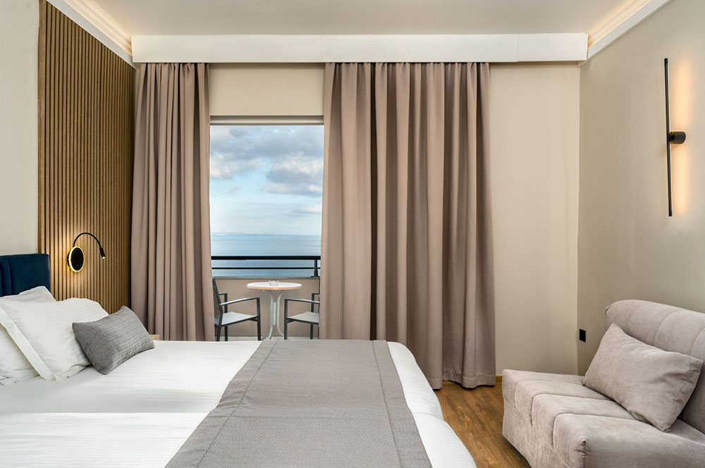 Palatino Hotel Double or Twin Room with Sea View